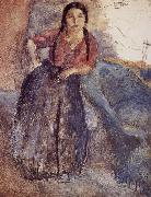 Jules Pascin Gitana oil